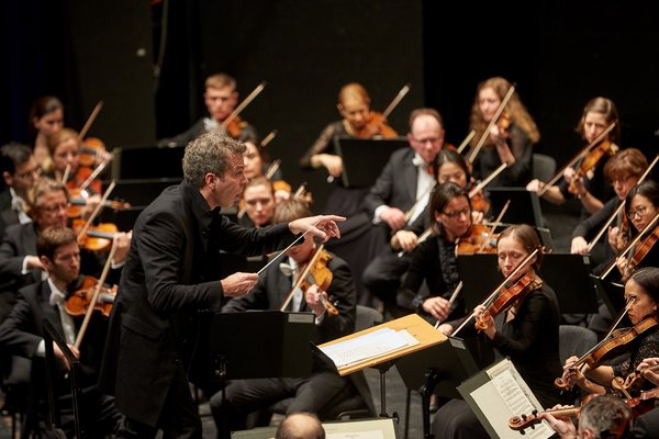 Beethoven Orchester spielt ein Konzert. Copyright Thomas Frey.