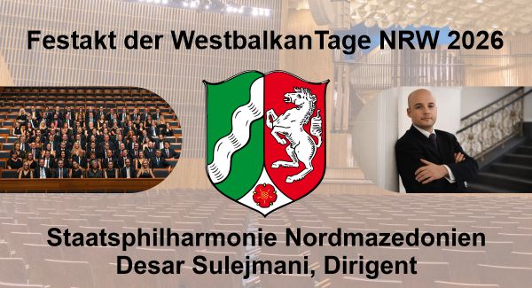 Veranstaltungsplakat Westbalkantage